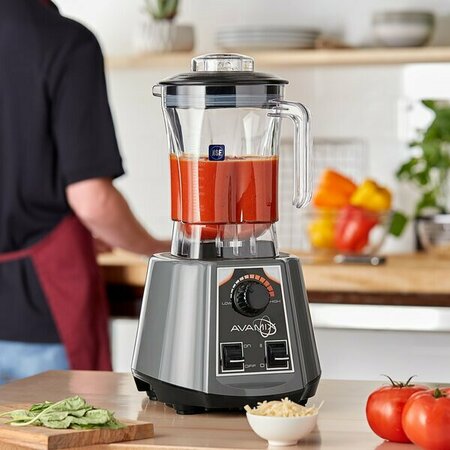AVAMIX 2 hp Commercial Blender with Toggle Control Variable Speed and 48 oz. Tritan Container 928BL2VS48